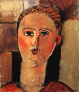 Amedeo Modigliani Red Haired Girl Spain oil painting reproduction